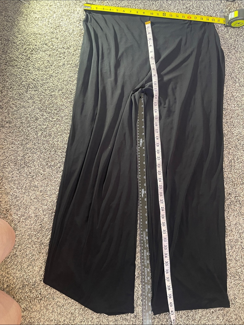 Womens plus size outfit 2X 3X Sequin Chevron Black & Gold tank, jacket, pants - Picture 13 of 17